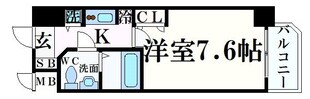 S-RESIDENCE神戸磯上通の物件間取画像